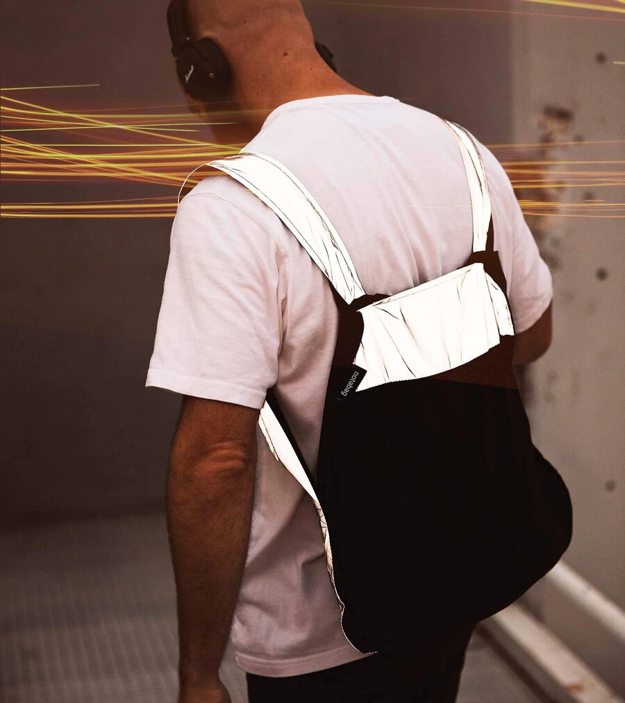 Bolsa Mochila plegable Notabag REFRECTIVE