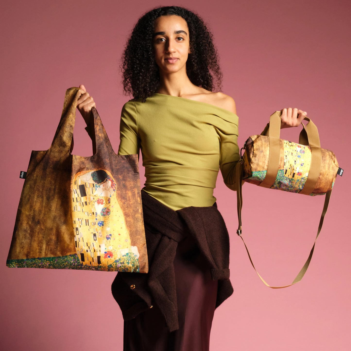 Bolsa Loqi GUSTAV KLIMT besos