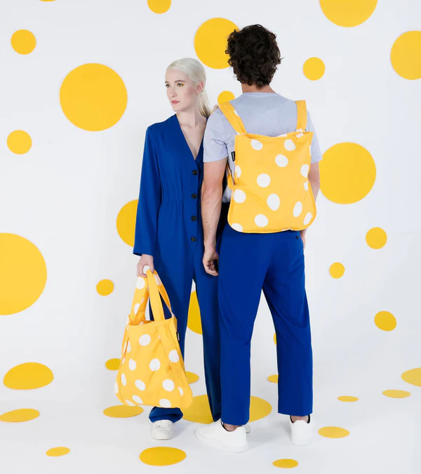 Bolsa Mochila plegable Notabag GOLDEN DOTS