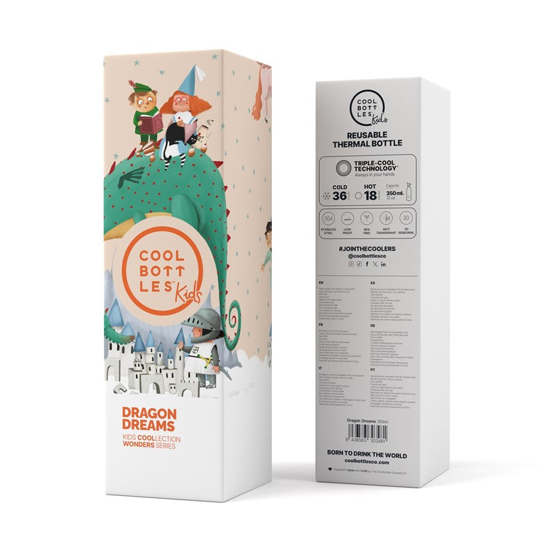 Botella Reutilizable 350ml Dragon Dreams