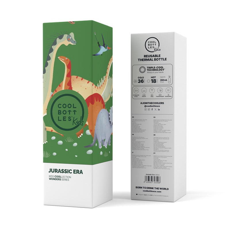 Botella Reutilizable 350ml Jurassic Era