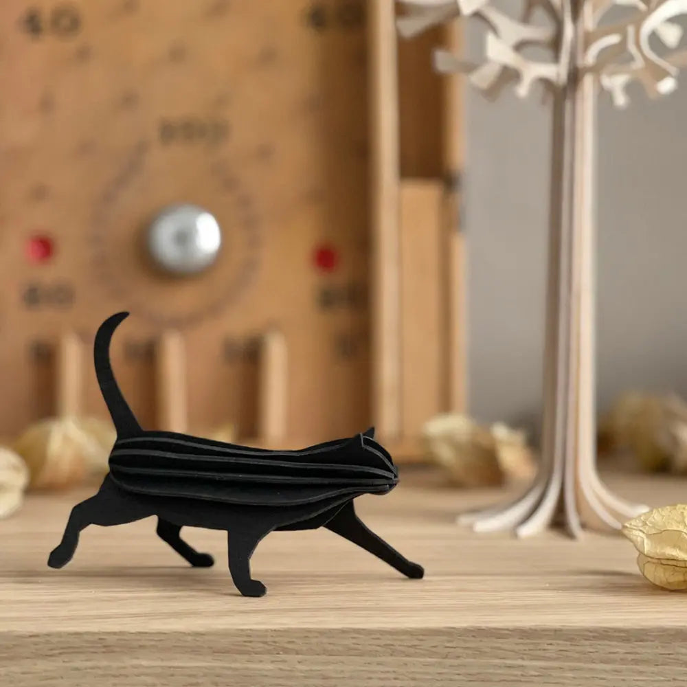 Decoración de madera LOVI Gato