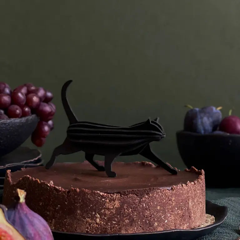 Decoración de madera LOVI Gato