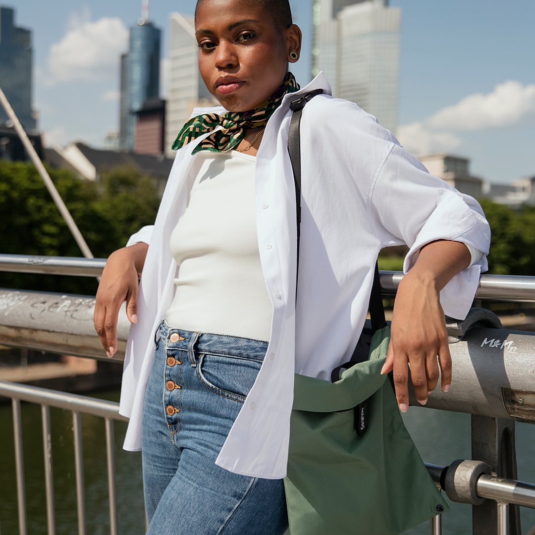 Bolsa plegable Notabag CROSSBODY GREEN
