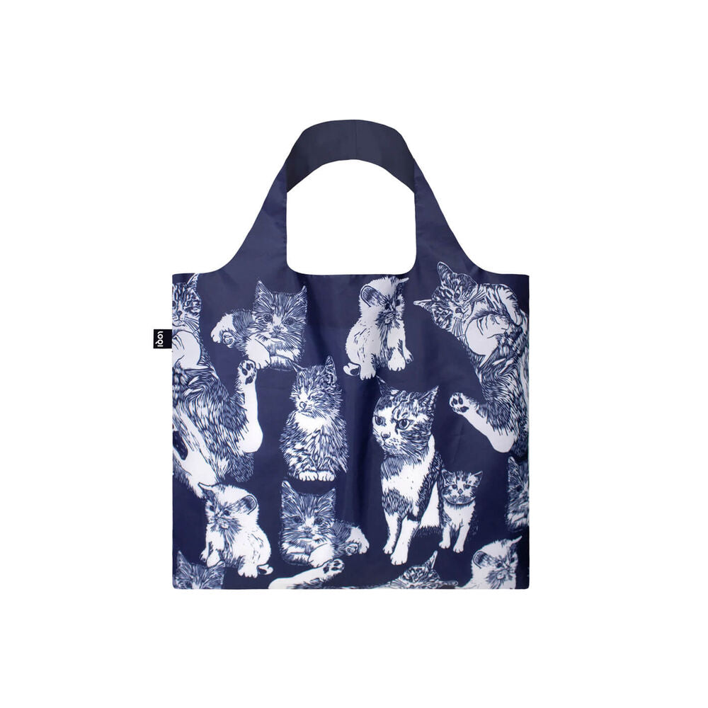 Bolsa Loqi Red Poppy Bee Gatos