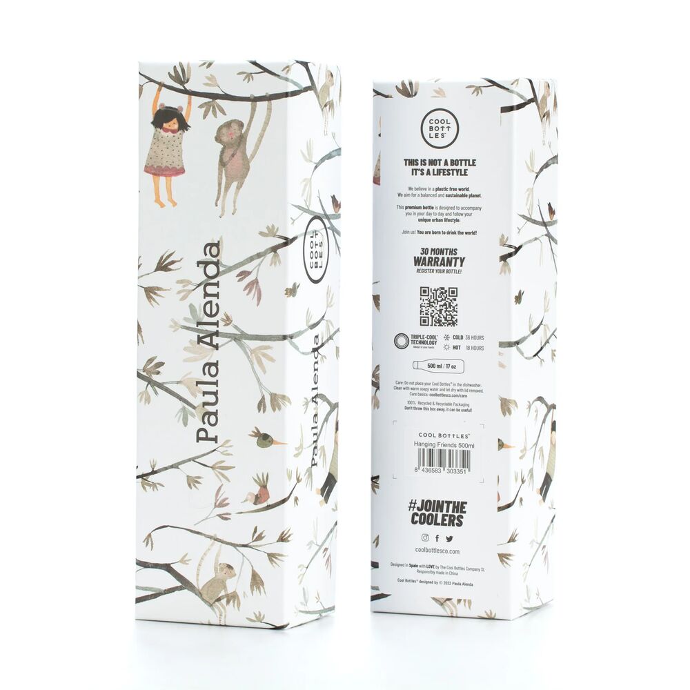 Botella Reutilizable 500ml Hanging Friends