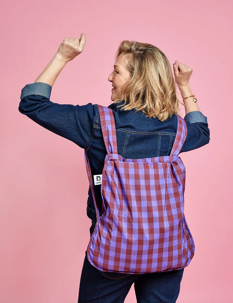 Bolsa Mochila plegable Notabag BLUEBERRY MORE