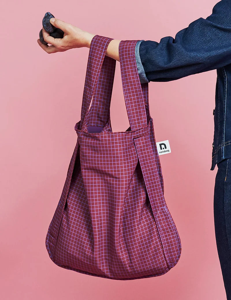 Bolsa Mochila plegable Notabag PLUM PLEASE