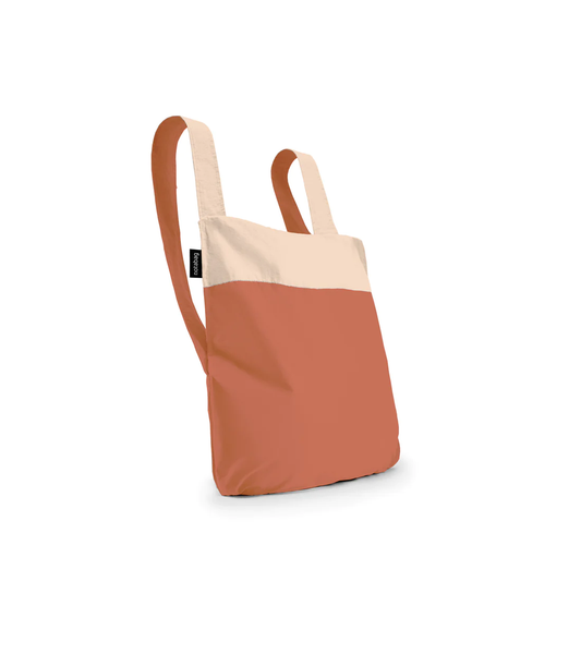 Bolsa Mochila plegable Notabag SAND TERACOTTA