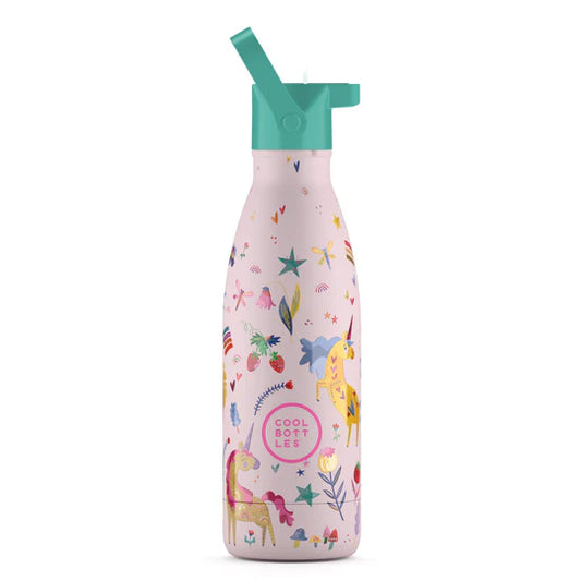 Botella Reutilizable 350ml Funny Unicorns
