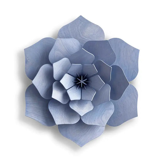Decoración de madera LOVI Lino Azul