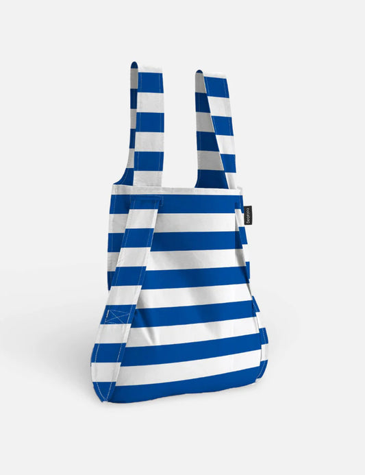 Bolsa Mochila plegable Notabag MARINE STRIPES