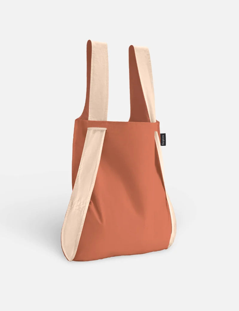 Bolsa Mochila plegable Notabag SAND TERACOTTA