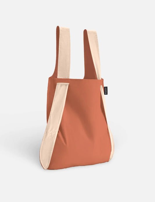 Bolsa Mochila plegable Notabag SAND TERACOTTA