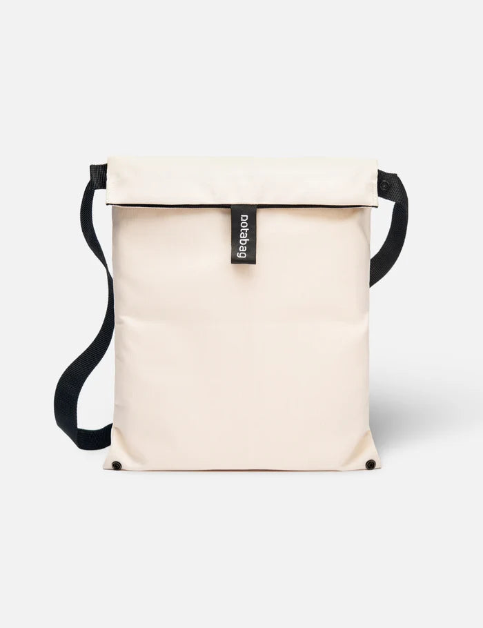 Bolsa plegable Notabag CROSSBODY CREAM