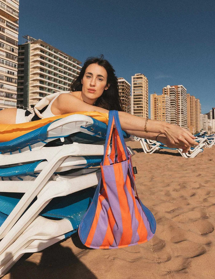 Bolsa Mochila plegable Notabag ROYAL STRIPES