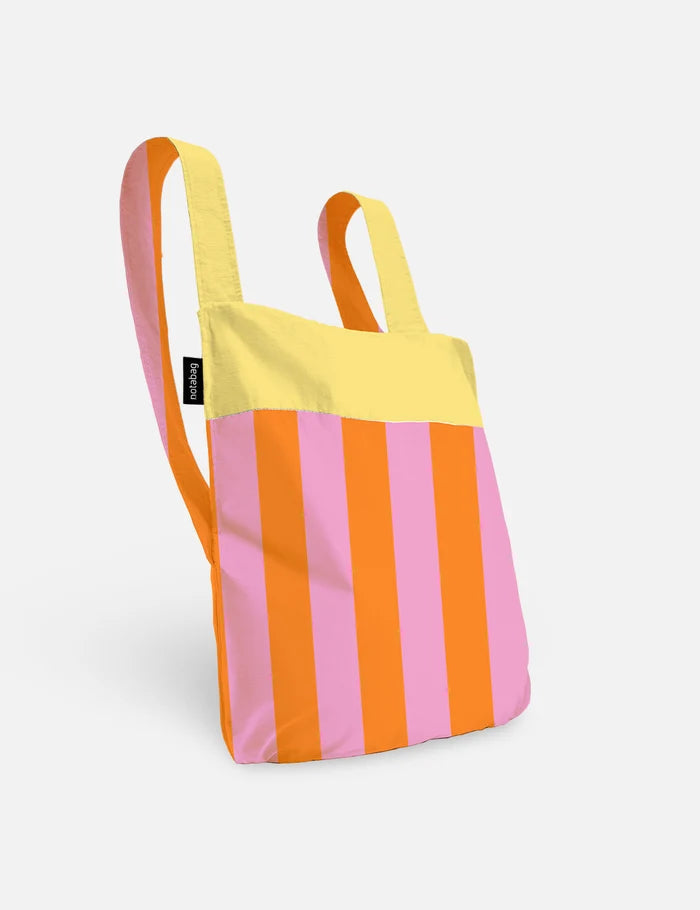Bolsa Mochila plegable Notabag VANILLA STRIPES