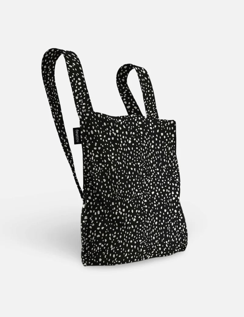 Bolsa Mochila plegable Notabag BLACK SPRINKLE