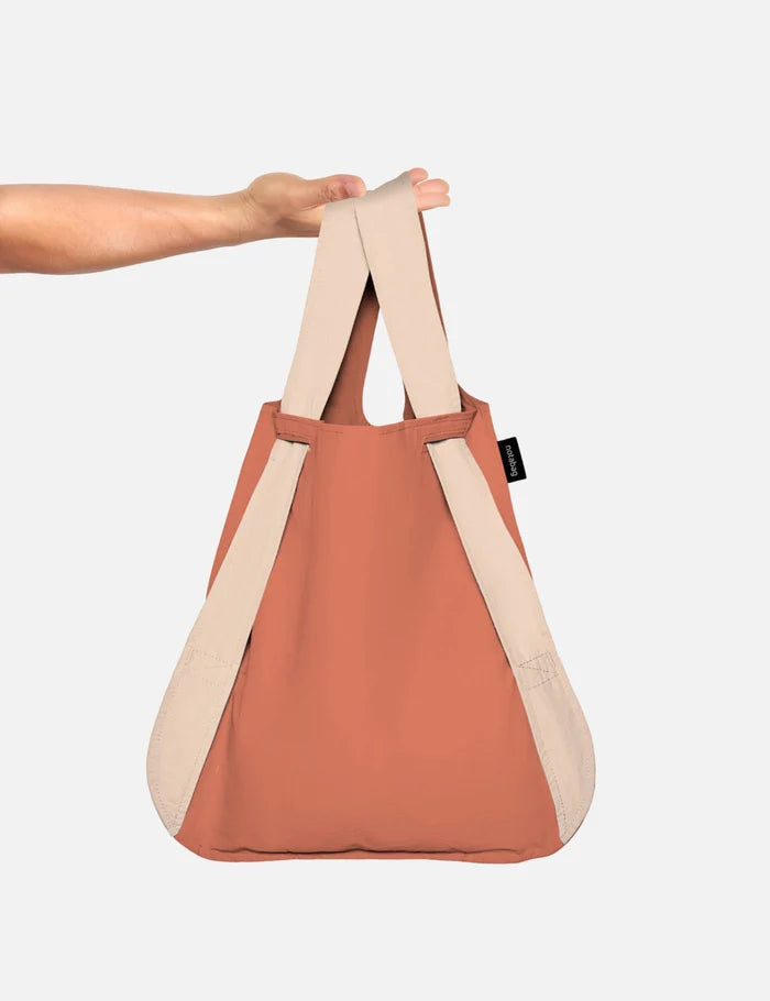 Bolsa Mochila plegable Notabag SAND TERACOTTA