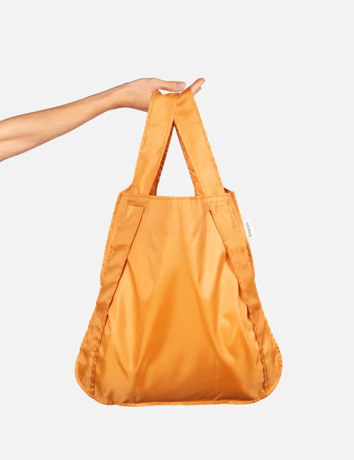 Bolsa Mochila plegable Notabag MUSTARD
