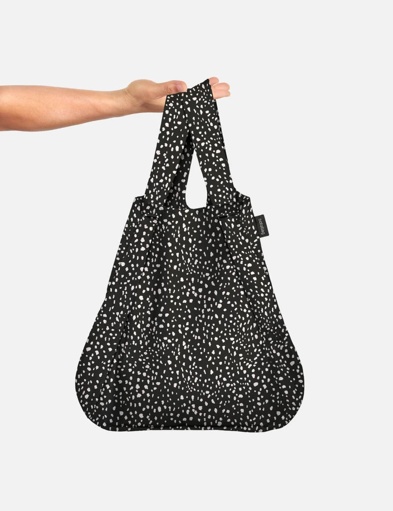 Bolsa Mochila plegable Notabag BLACK SPRINKLE