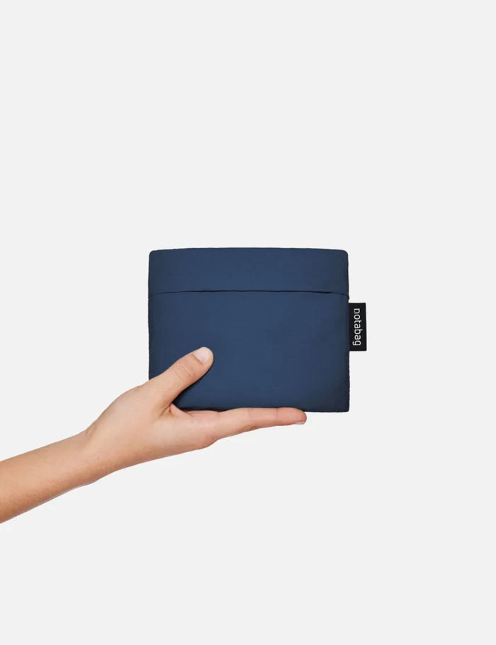 Bolsa Mochila plegable Notabag REFRECTIVE NAVY