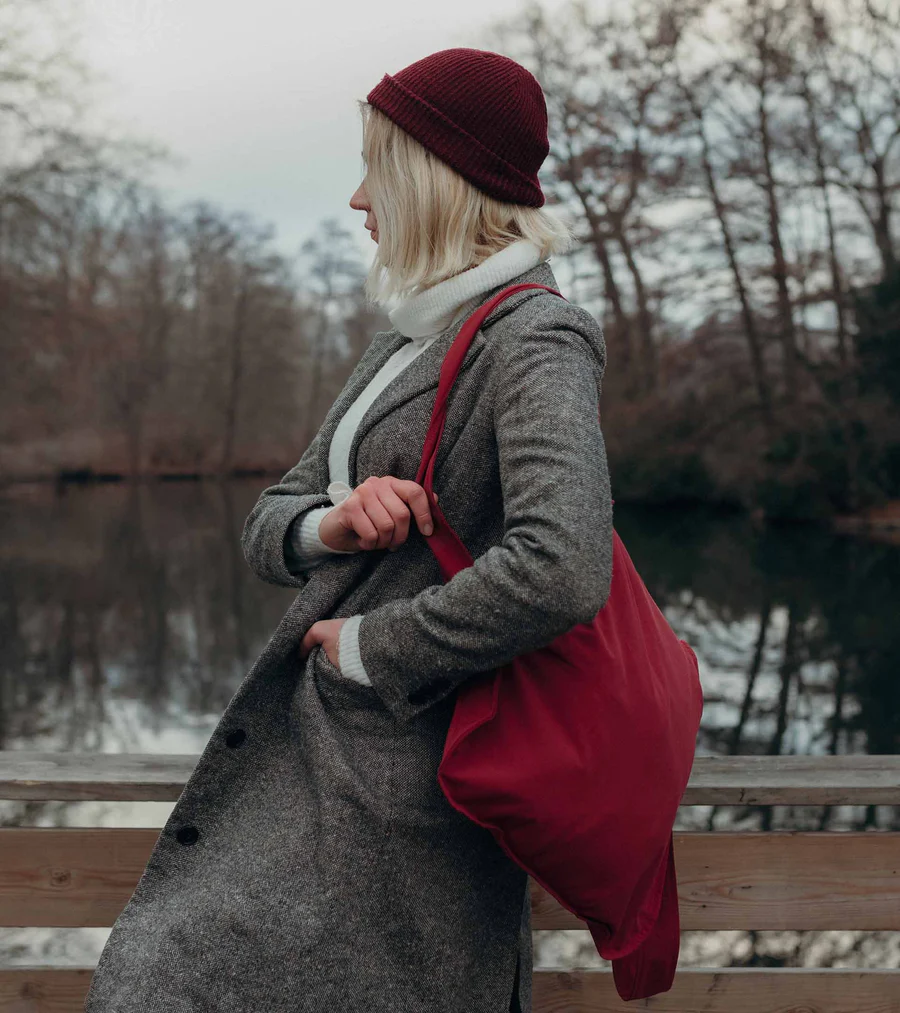 Bolsa Mochila plegable Notabag WINE RED