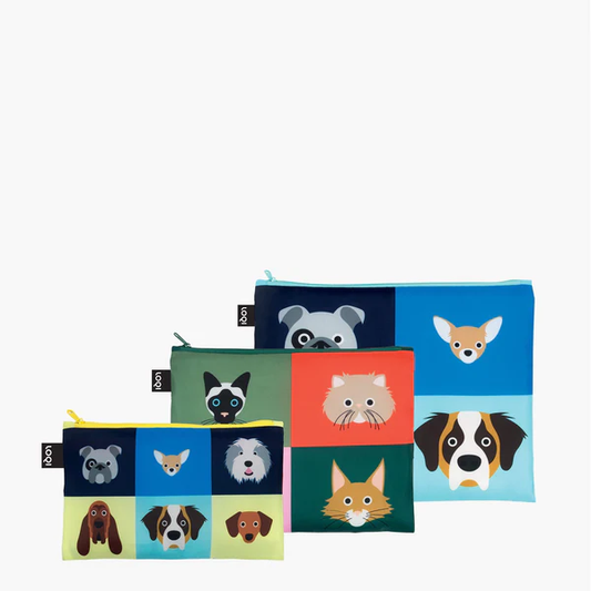 Set Neceseres Loqi Stephen Cheetham Cats & Dogs
