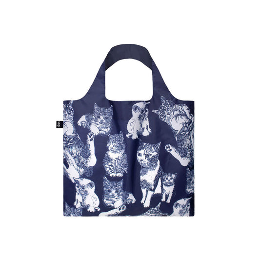 Bolsa Loqi Red Poppy Bee Gatos