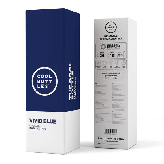 Botella Reutilizable 750ml Vivid Blue