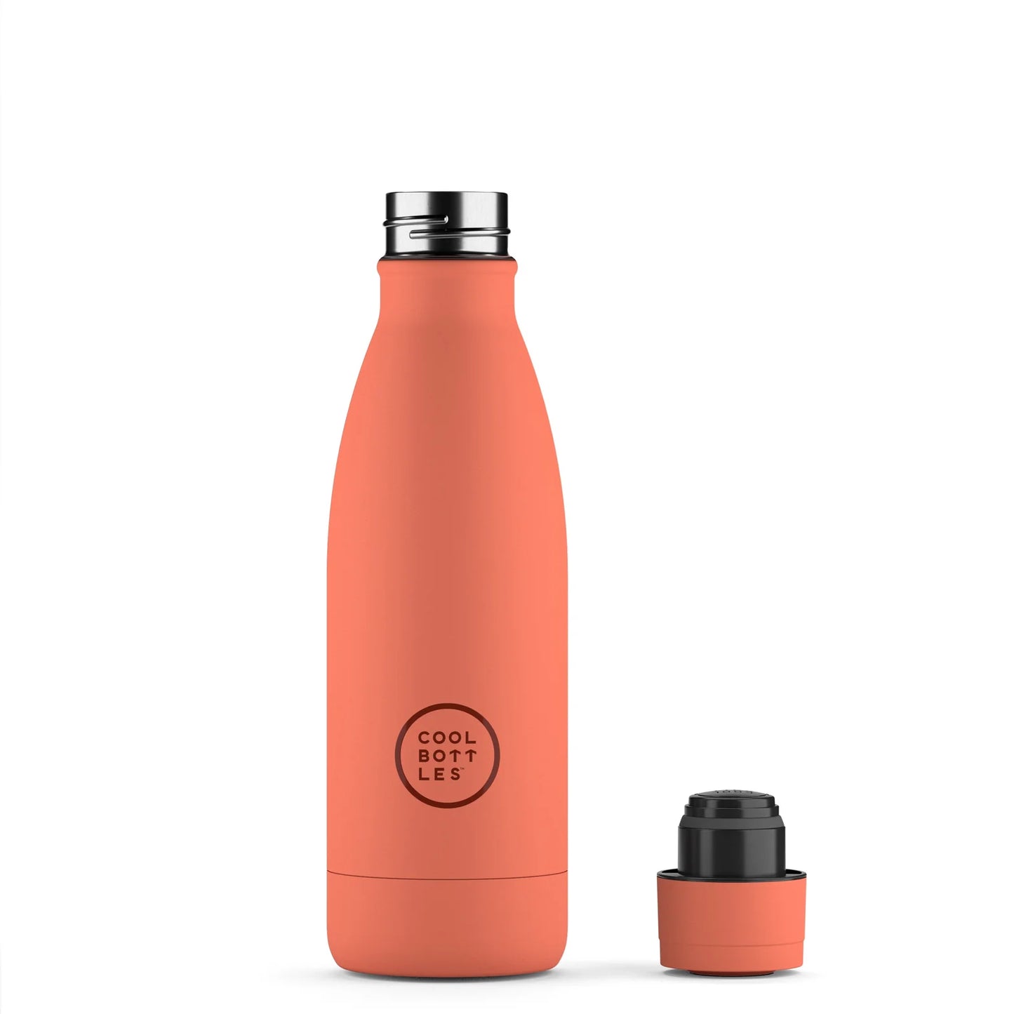 Botella Reutilizable Vivid Coral 350ml