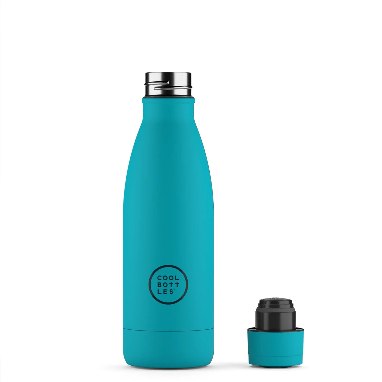 Botella Reutilizable Vivid Turquoise 350ml