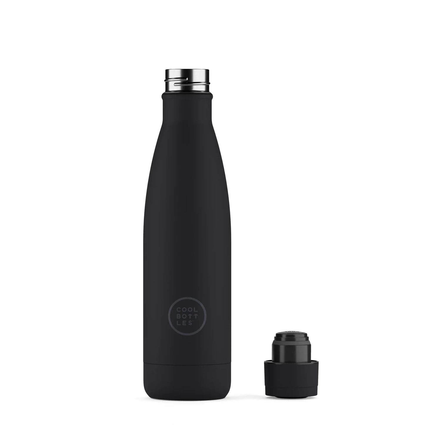 Botella Reutilizable 500ml Mono Black