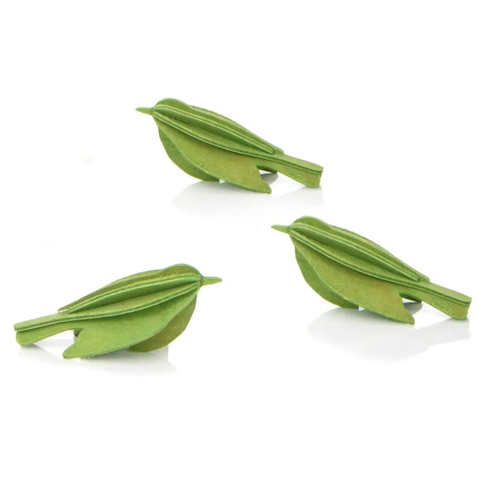 Decoración de madera LOVI 3 Pajaros